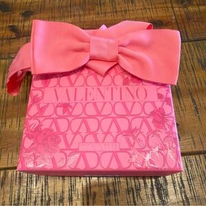 Valentino Vibrant Pink Floral Box with Bow